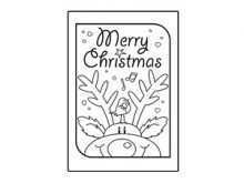 24 Create Christmas Card Template Black And White With Stunning Design by Christmas Card Template Black And White