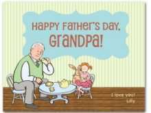 24 Create Father S Day Card Templates For Grandpa With Stunning Design for Father S Day Card Templates For Grandpa