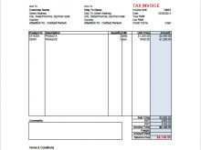 24 Creating Blank Tax Invoice Template Templates for Blank Tax Invoice Template