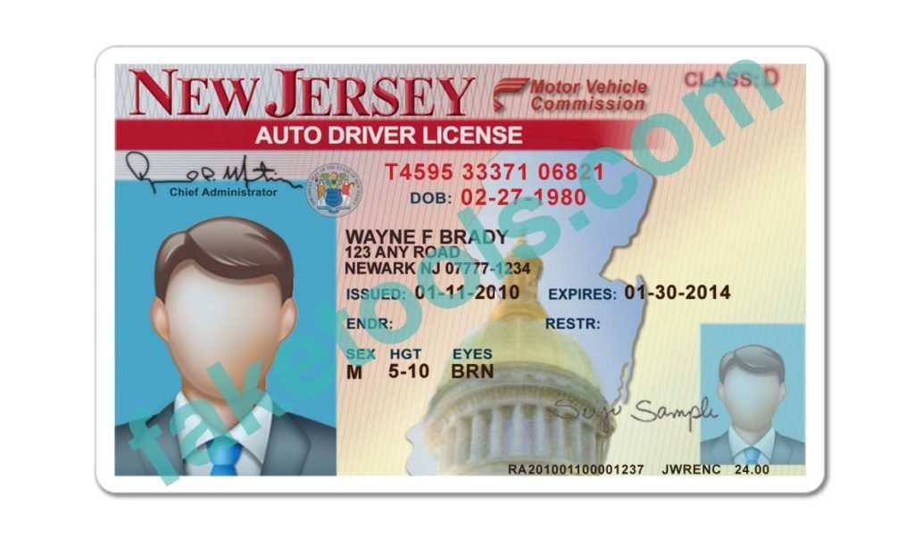 24 Creating New Jersey Id Card Template Photo by New Jersey Id Card ...