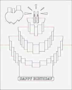 24 Creating Pop Up Birthday Card Templates Free Printable Templates by Pop Up Birthday Card Templates Free Printable