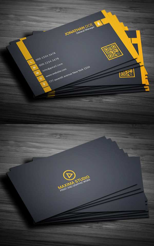 24 Creative Business Card Templates To Download Free Download for Business Card Templates To Download Free