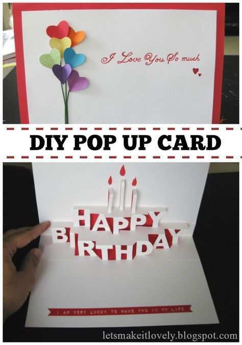 24 Creative How To Make A Pop Up Birthday Card Without Template Photo For How To Make A Pop Up Birthday Card Without Template Cards Design Templates