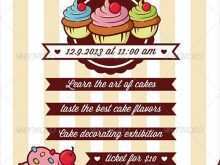 24 Customize Cupcake Flyer Template For Free by Cupcake Flyer Template