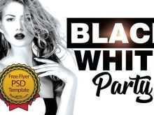 24 Customize Our Free Black And White Party Flyer Template For Free by Black And White Party Flyer Template