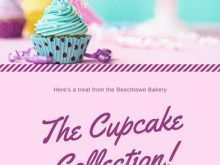 Cupcake Flyer Template