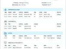 24 Customize Travel Itinerary Template For Word Photo for Travel Itinerary Template For Word