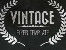 24 Customize Vintage Flyer Template Download by Vintage Flyer Template