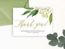 24 Format Thank You Card Template Editable Download with Thank You Card Template Editable