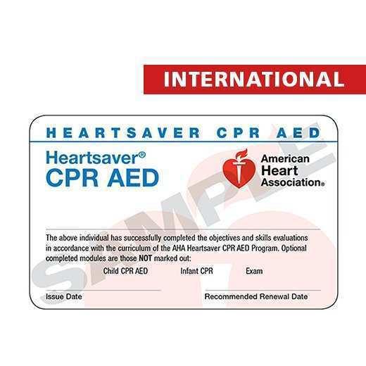 Free Printable Printable Cpr Card