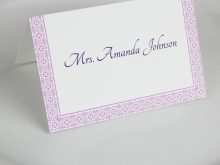 24 Free How To Make A Place Card Template In Word Maker for How To Make A Place Card Template In Word