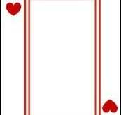 24 Free Playing Card Template Queen Of Hearts Templates for Playing Card Template Queen Of Hearts