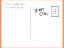 24 Free Postcard Rear Template Formating with Postcard Rear Template
