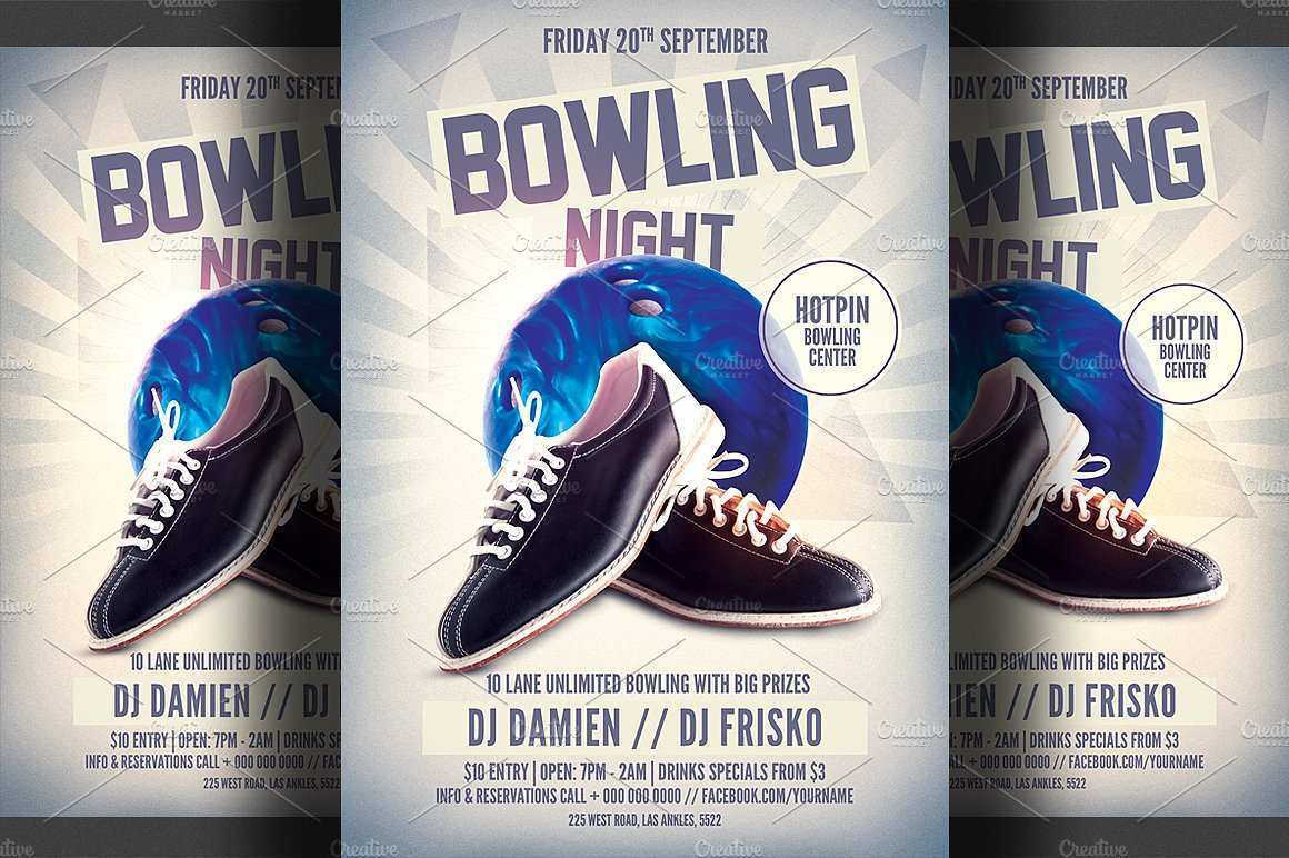 24 Free Printable Bowling Flyer Template Word with Bowling Flyer Template Word