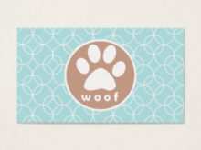 24 Free Printable Business Card Template Paw Print Templates with Business Card Template Paw Print