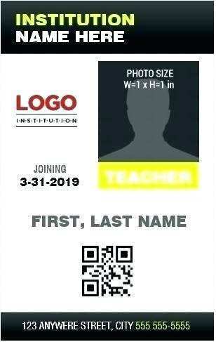24 Free Printable Id Card Template Security Formating with Id Card Template Security