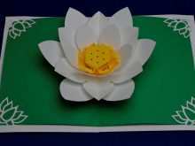 24 Free Printable Lotus Pop Up Card Template in Word by Lotus Pop Up Card Template