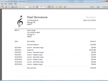 24 Free Printable Musician Invoice Template Uk Templates with Musician Invoice Template Uk