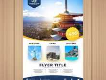24 Free Printable Travel Flyer Template Free PSD File for Travel Flyer Template Free