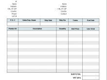 24 Free Printable Vat Invoice Template Uk Excel Layouts by Vat Invoice Template Uk Excel
