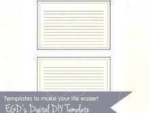 24 Free Printable Word Index Card Templates Layouts by Word Index Card Templates