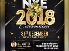 24 How To Create New Year Party Free Psd Flyer Template Formating for New Year Party Free Psd Flyer Template