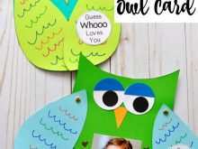 24 How To Create Owl Father S Day Card Template Download with Owl Father S Day Card Template