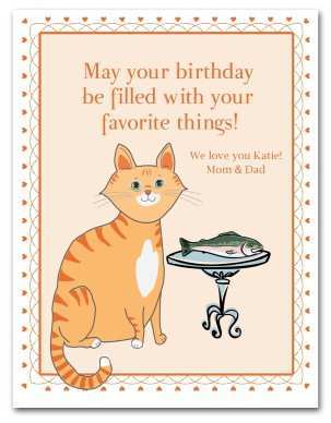 24 How To Create Printable Cat Card Template With Stunning Design by Printable Cat Card Template