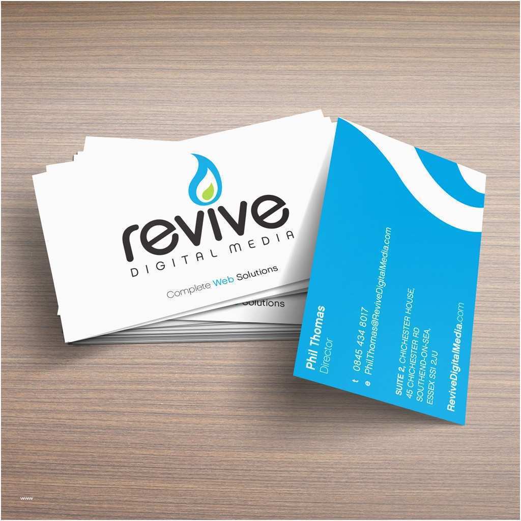 2 Sided Business Card Template Publisher Cards Design Templates