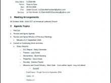 24 Online Jhsc Meeting Agenda Template in Word by Jhsc Meeting Agenda Template