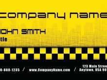 24 Online Taxi Name Card Template Templates by Taxi Name Card Template