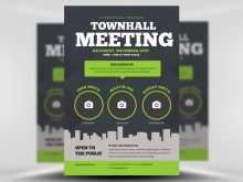 24 Online Town Hall Flyer Template in Photoshop with Town Hall Flyer Template
