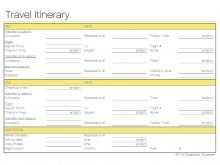 24 Online Travel Itinerary Template Excel 2007 Now by Travel Itinerary Template Excel 2007