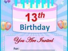 24 Printable Birthday Invitation Card Format In Word Layouts for Birthday Invitation Card Format In Word