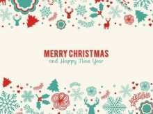 24 Printable Christmas Card Template A5 in Word by Christmas Card Template A5