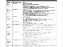 24 Report 4 Day Travel Itinerary Template for 4 Day Travel Itinerary Template