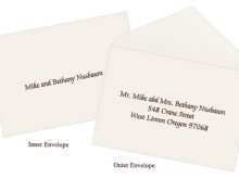 24 Standard Invitation Card Envelope Format For Free for Invitation Card Envelope Format