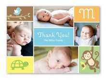 24 Standard Thank You Card Template Baby Download by Thank You Card Template Baby