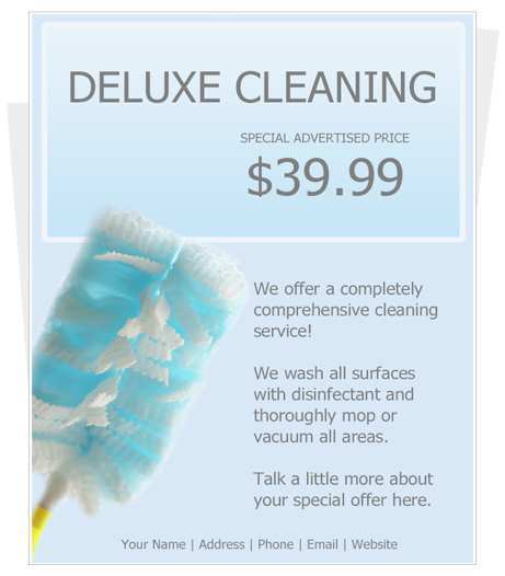 24 The Best Cleaning Flyers Templates Free Maker by Cleaning Flyers Templates Free