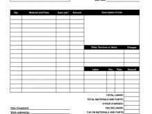 Construction Business Invoice Template