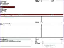 Consulting Invoice Template Doc