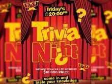 24 The Best Trivia Night Flyer Template Layouts with Trivia Night Flyer Template