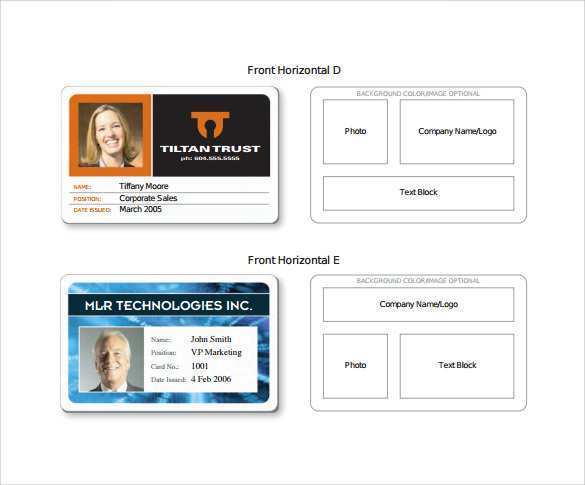 24 Visiting Word Id Card Templates For Free With Word Id Card Templates Cards Design Templates