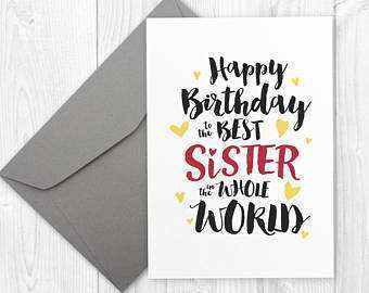 25 Adding Birthday Card Templates For Sister For Free with Birthday Card Templates For Sister