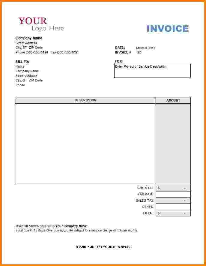25 Adding General Contractor Invoice Template PSD File for General Contractor Invoice Template