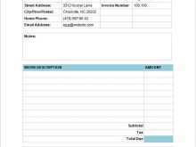 25 Adding Monthly Service Invoice Template for Ms Word with Monthly Service Invoice Template