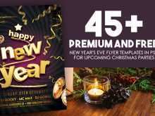 25 Adding New Year Party Free Psd Flyer Template in Photoshop with New Year Party Free Psd Flyer Template