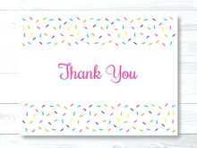 Thank You Card Template Indesign