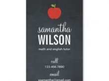 25 Best Business Card Template Teacher in Photoshop for Business Card Template Teacher