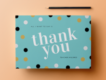 25 Best Cute Thank You Card Templates PSD File for Cute Thank You Card Templates